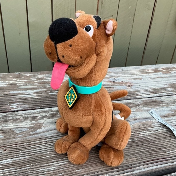 Other - Scooby-Doo Plush Toy with Blue Collar Scooby Doo Dizzy Dog Collectable
